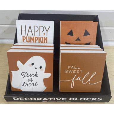 Pgd Fall/halloween Blocks Asstd