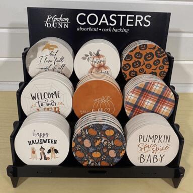 Halloween/fall Coasters Asstd