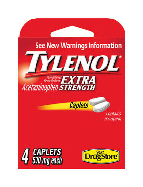 TYLENOL EXTRA STRNTH4CT