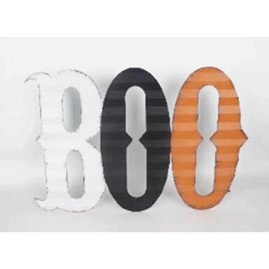 BOO METAL YRD DECOR