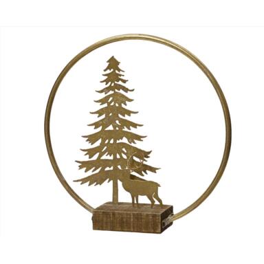CMAS TREE W/DEER TBLETP