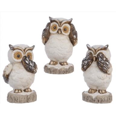 OWL TBL DECOR 4.5" ASST