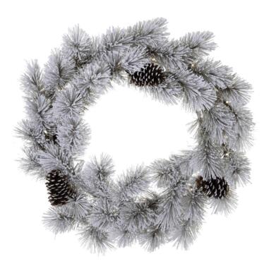 30' Multi Snowy Pine Wreath