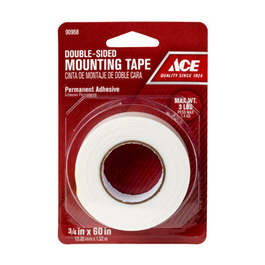 MOUNTING TAPE 3/4" x 60" ACE
