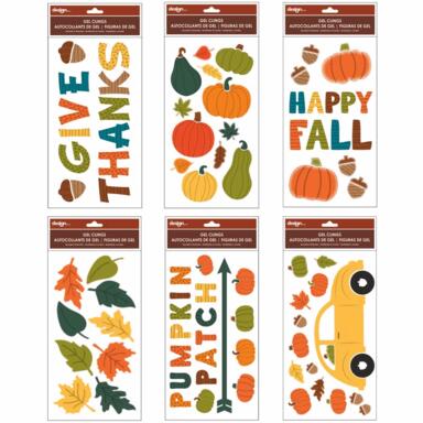 Igd  Fall Window Clings Asstd