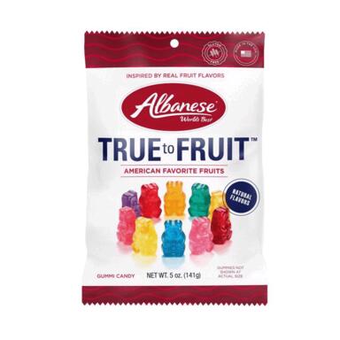 5oz Albanese True to Fruit Gummi