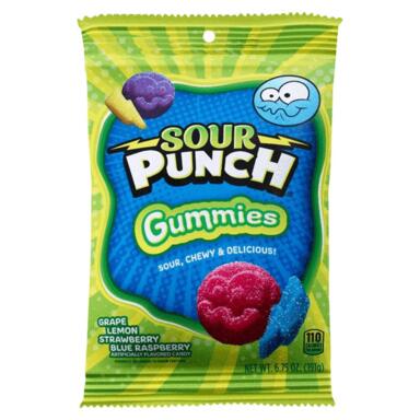 SOUR PUNCH GUMMIES ASST