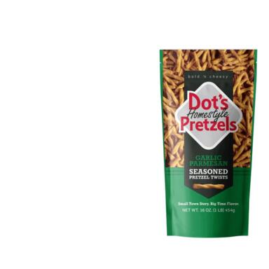 Dots Pretzel Garlc/parm 16oz