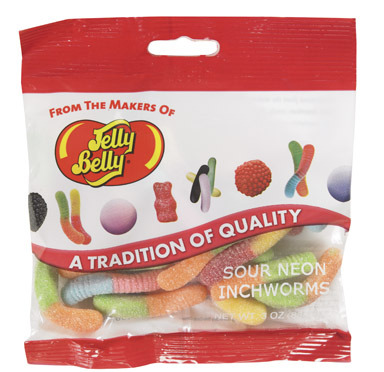 SOUR WORMJLYBLY 3OZ BAG, JELLE