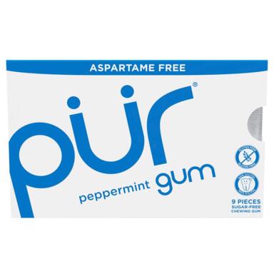 Pur Gum Sf Blister Peppermnt 9pc