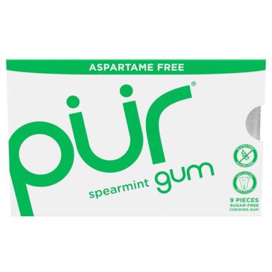 Pur Gum Sf Blister Spearmnt 9pc