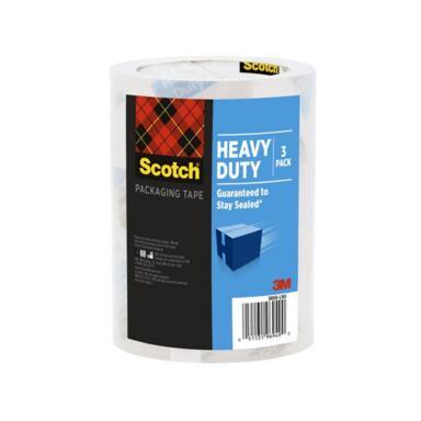3PK 3M 2x38YD HD Packaging Tape