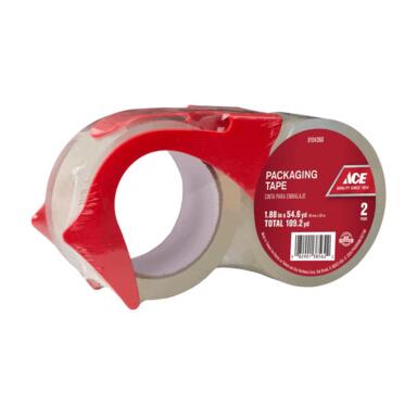 Pckg Tape W/dsp 55yd 2pk
