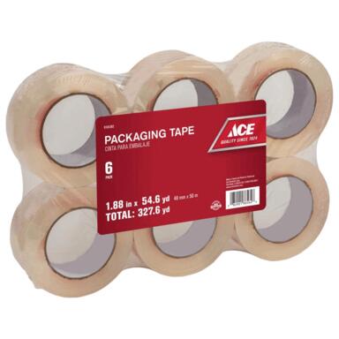 Ace Packing Tape 1.88"x55yd 6pk