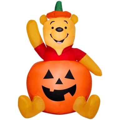 INFLTBL POOH PMPKN SM 3'