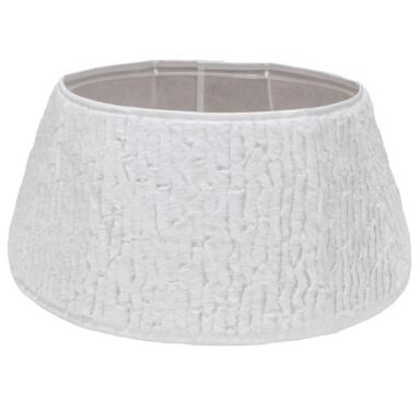 TR CLLR FAUX FUR WHT 11"