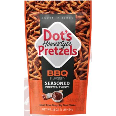 PRETZELS BBQ 16OZ