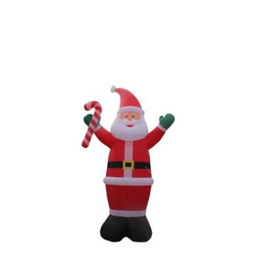 20' Inflate Santa w/Candy Cane