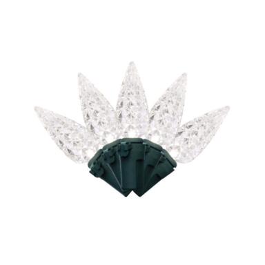 Lghts C6 Pure Wht 100ct