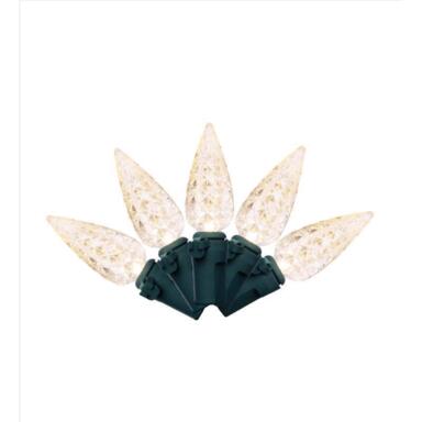 300CT C6 WW LED Xmas Lights