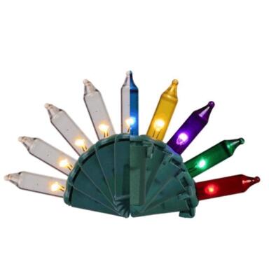 50CT Multi/WW Xmas Lights
