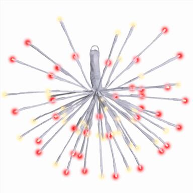 Hngng Dcr Star Rd/wh 16"