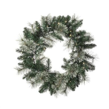 24" Multi/WW Mixed Pine Wreath