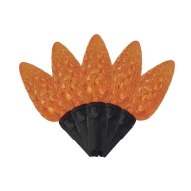 100Ct C6 LED Orange String Light