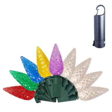 150CT C6 Multi/WW Xmas Lights