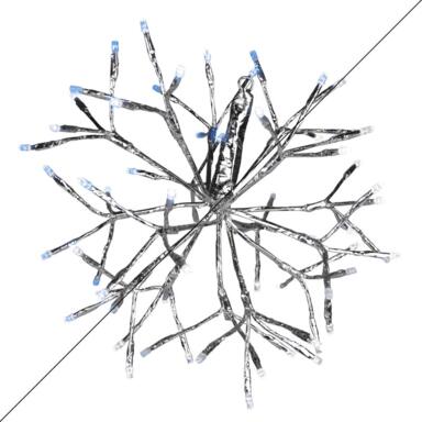 12" LED Blue Shimmering Sphere