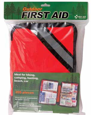 FIRST AID KIT 205PC OUTDR