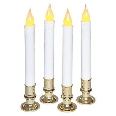 LED BTTRY CANDLE 4 PACK