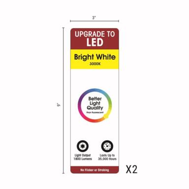 LINEAR SIGNAGE KIT 10PK