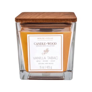 Hov Candlewood Vanlla Tabac 15oz