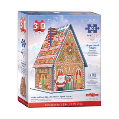 3d Jgsw Pzl Gngbrd House