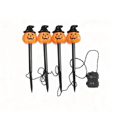 Hween Pathway Pumpkn Lites 4pc