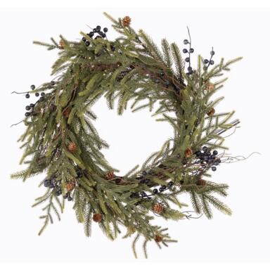 WREATH RSTC BRS/PNCN 26"