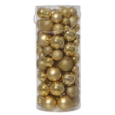ORNMNTS GLD 100PC