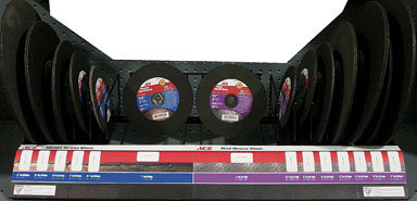 ACE CUT-OFF WHEEL RACK