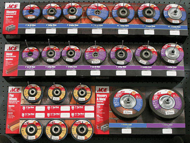 ACE GRINDER WHEEL RACK