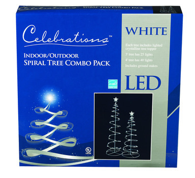 WHITE LED TREES 3'/4'