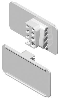 HOLDR 3"LABL F/SCN PK100