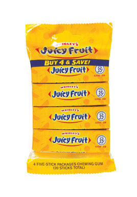 JUICY FRUIT GUM VALUE PK