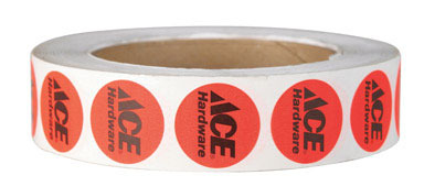 LABEL 1"CRCLREDACERL1000