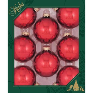 ORNAMENT CHRISTMS RED