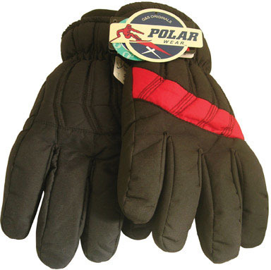 GLOVES SKI WINTR BLK 1PR