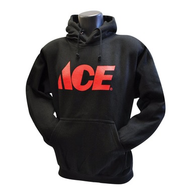 BLACK HOODIE XXL