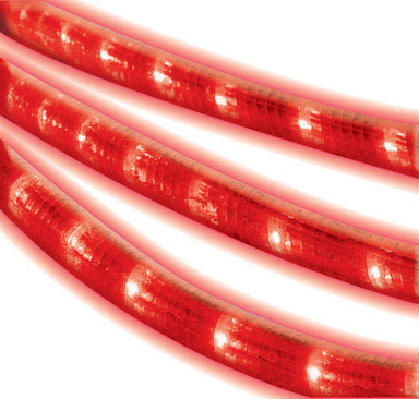 ROPE LIGHT RED 12'