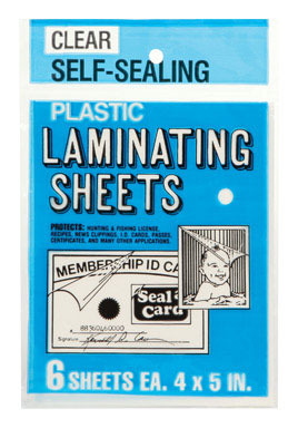 Laminating Plasticsheets