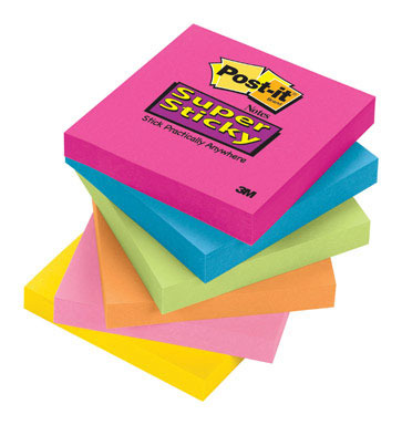 SUPER STICKY NOTE PD 3X3